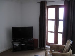 Sigh. Requisite HUGE tv for a bachelor pad.