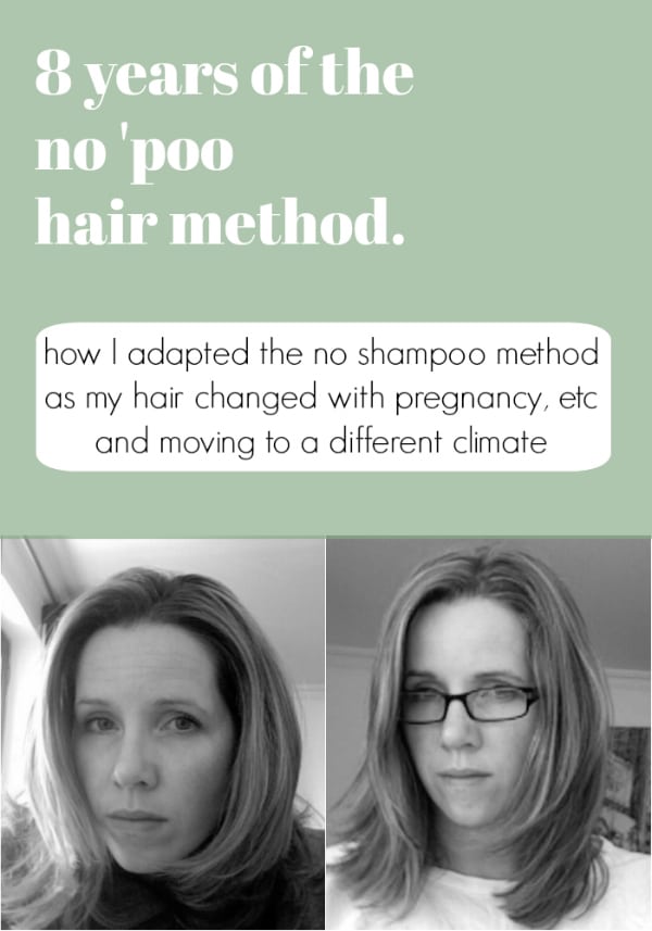 no poo straight hair